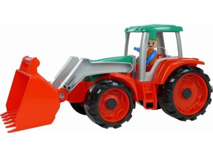 Lena Truxx Traktor s přívěsem na seno s ozdobným kartónem - Poškozený obal