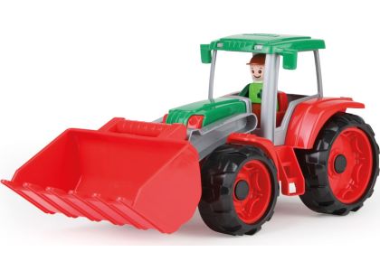 Lena Truxx Traktor s přívěsem na seno s ozdobným kartónem - Poškozený obal