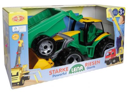 Lena Velký traktor se lžící a přívěsem 110 cm