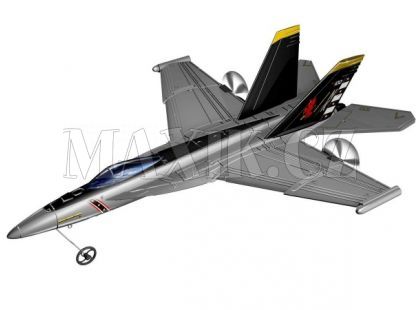 Letadlo R/C F18 - Šedá