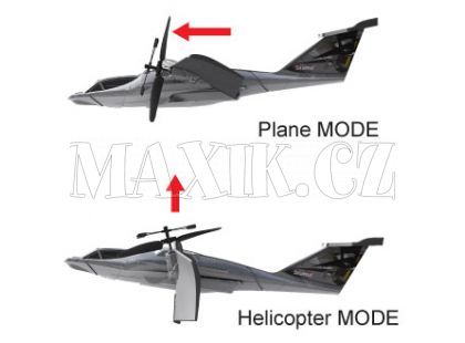 Letadlo RC V-Full Tilt Jet Silverlit