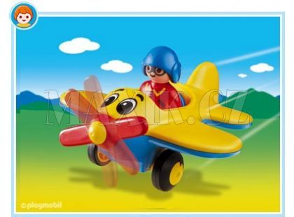 Letadlo s vrtulí  Playmobil (1.2.3) 6717
