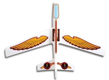 Letadlo Spartan white glider rozpětí 93 cm