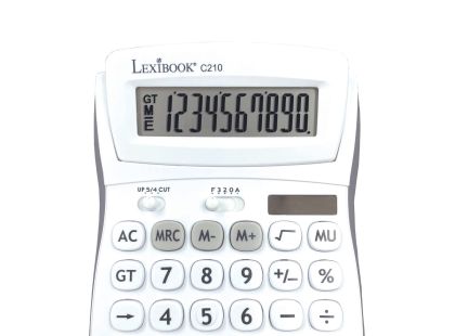 Lexibook 10místná kalkulačka s nastavitelným úhlem obrazovky