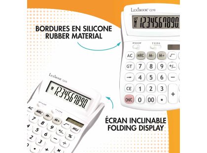 Lexibook 10místná kalkulačka s nastavitelným úhlem obrazovky