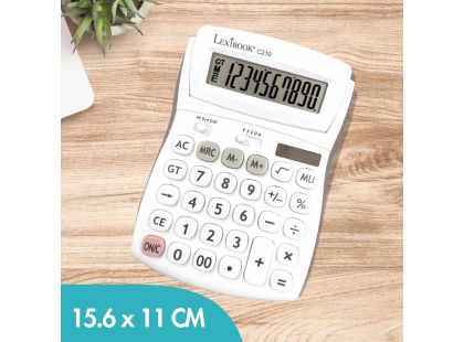 Lexibook 10místná kalkulačka s nastavitelným úhlem obrazovky