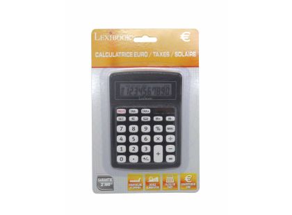 Lexibook 10místná stolní kalkulačka s převodníkem na euro