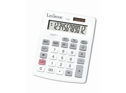 Lexibook 12místná kapesní kalkulačka solární s baterií