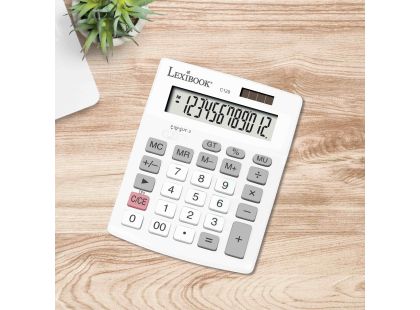 Lexibook 12místná kapesní kalkulačka solární s baterií