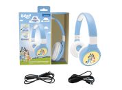 Lexibook 2v1 bluetooth skládací sluchátka Bluey s limitem hlasitosti