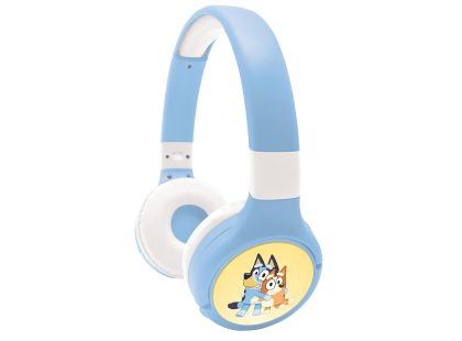 Lexibook 2v1 bluetooth skládací sluchátka Bluey s limitem hlasitosti