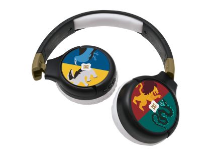 Lexibook 2v1 bluetooth skládací sluchátka Harry Potter s limitem hlasitosti