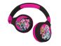 Lexibook 2v1 bluetooth skládací sluchátka Monster High s limitem hlasitosti 4