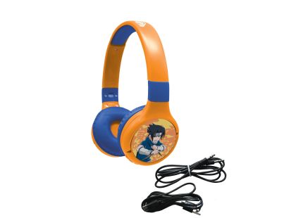 Lexibook 2v1 bluetooth skládací sluchátka Naruto s limitem hlasitosti