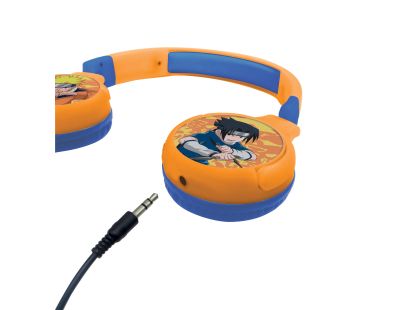 Lexibook 2v1 bluetooth skládací sluchátka Naruto s limitem hlasitosti