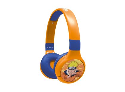 Lexibook 2v1 bluetooth skládací sluchátka Naruto s limitem hlasitosti