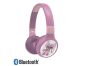 Lexibook 2v1 bluetooth skládací sluchátka Stitch Angel s limitem hlasitosti 3