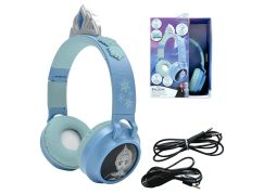 Lexibook 3D bezdrátová sluchátka Frozen se světelnými efekty a limitem hlasitosti