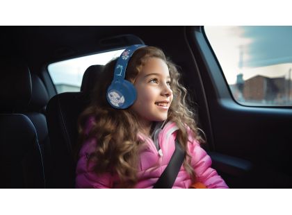 Lexibook 3D bezdrátová sluchátka Stitch se světelnými efekty a limitem hlasitosti