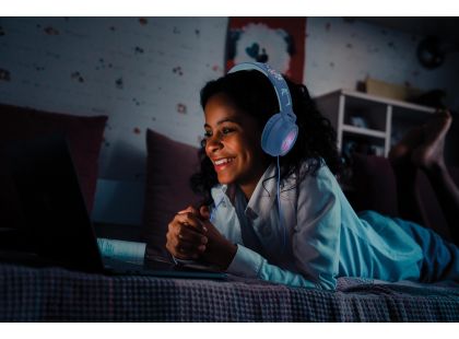 Lexibook 3D bezdrátová sluchátka Stitch se světelnými efekty a limitem hlasitosti