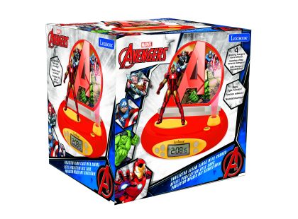 Lexibook 3D budík Avengers s projekcí času