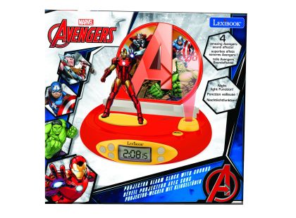 Lexibook 3D budík Avengers s projekcí času