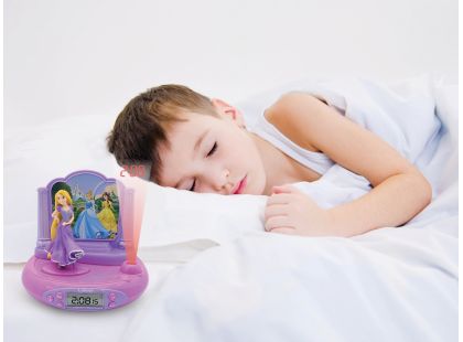 Lexibook 3D budík Disney princezny s projekcí času