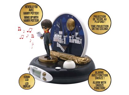 Lexibook 3D budík Harry Potter s projekcí času