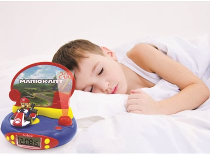 Lexibook 3D budík Mario Kart s projekcí času
