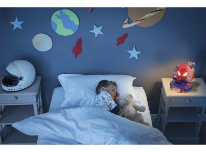 Lexibook 3D budík Spiderman s projekcí času