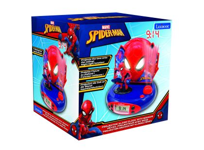 Lexibook 3D budík Spiderman s projekcí času