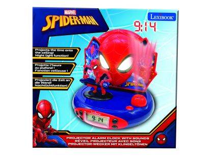 Lexibook 3D budík Spiderman s projekcí času