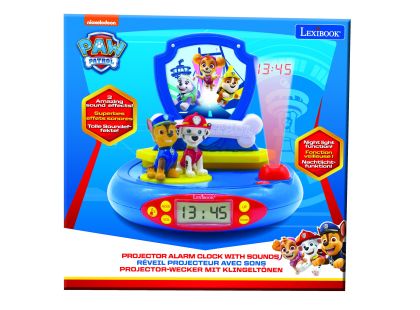 Lexibook 3D budík Tlapková patrola s projekcí času