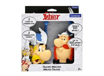 Lexibook 3D vysílačky Asterix s dosahem 500 m