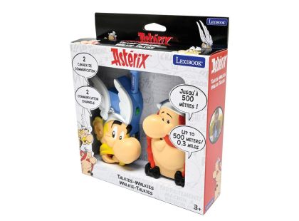 Lexibook 3D vysílačky Asterix s dosahem 500 m