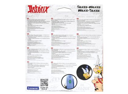Lexibook 3D vysílačky Asterix s dosahem 500 m