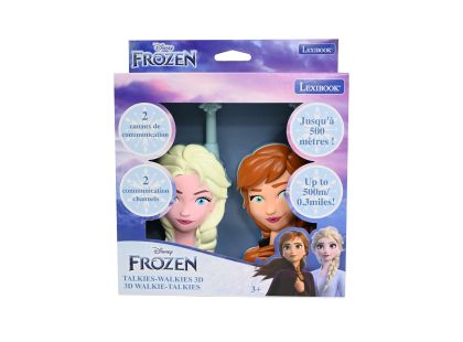 Lexibook 3D vysílačky Frozen s dosahem 500 m