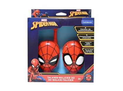 Lexibook 3D vysílačky Spiderman s dosahem 500 m