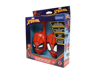 Lexibook 3D vysílačky Spiderman s dosahem 500 m