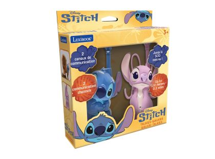 Lexibook 3D vysílačky Stitch a Angel s dosahem 500 m