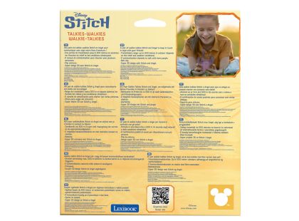 Lexibook 3D vysílačky Stitch a Angel s dosahem 500 m