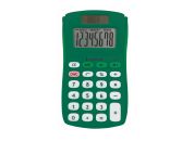 Lexibook 8místná kapesní kalkulačka s gumovým povrchem zelená