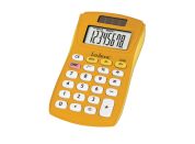 Lexibook 8místná kapesní kalkulačka s gumovým povrchem žlutá
