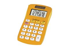 Lexibook 8místná kapesní kalkulačka s gumovým povrchem žlutá