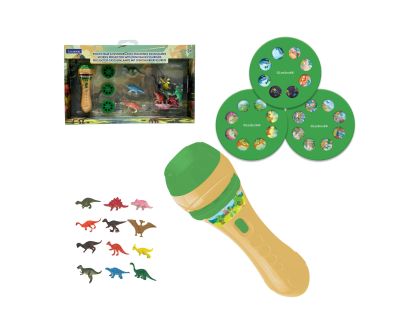 Lexibook Baterka s projektorem příběhů a 12 figurkami dinosaurů