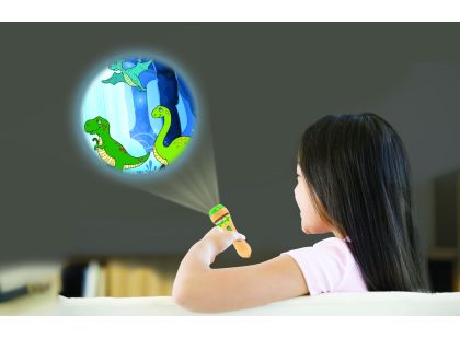 Lexibook Baterka s projektorem příběhů a 12 figurkami dinosaurů