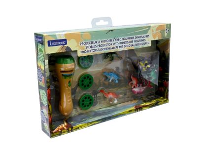 Lexibook Baterka s projektorem příběhů a 12 figurkami dinosaurů