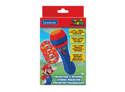 Lexibook Baterka s projektorem příběhů Super Mario