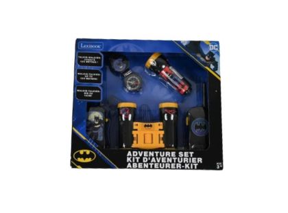 Lexibook Batman set vysílačky, dalekohled, baterka, kompas