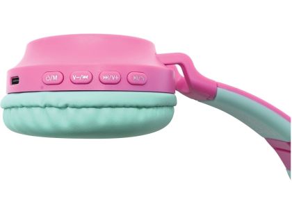 Lexibook Bezdrátová sluchátka Barbie se svítícími kočičími oušky - Poškozený obal